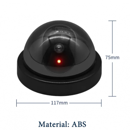 Camera Falsa Tavan, Led rosu intermitent, STICKER CADOU [3]