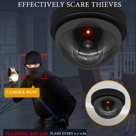 Camera Falsa Tavan, Led rosu intermitent, STICKER CADOU [1]