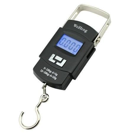 PRET MAXIM 49.99 LEI - Cantar de mana portabil cu ecran LCD - Greutate maxima 50 kg
