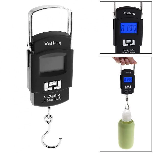 Cantar de mana portabil cu ecran LCD - Greutate maxima 50 kg [2]