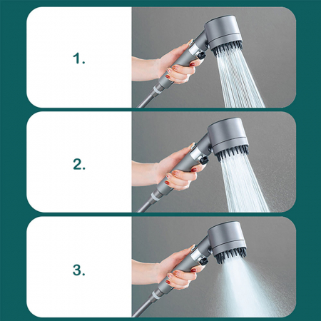Cap de dus cu presiune 4 in 1 [3]