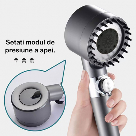 Cap de dus cu presiune 4 in 1 [5]