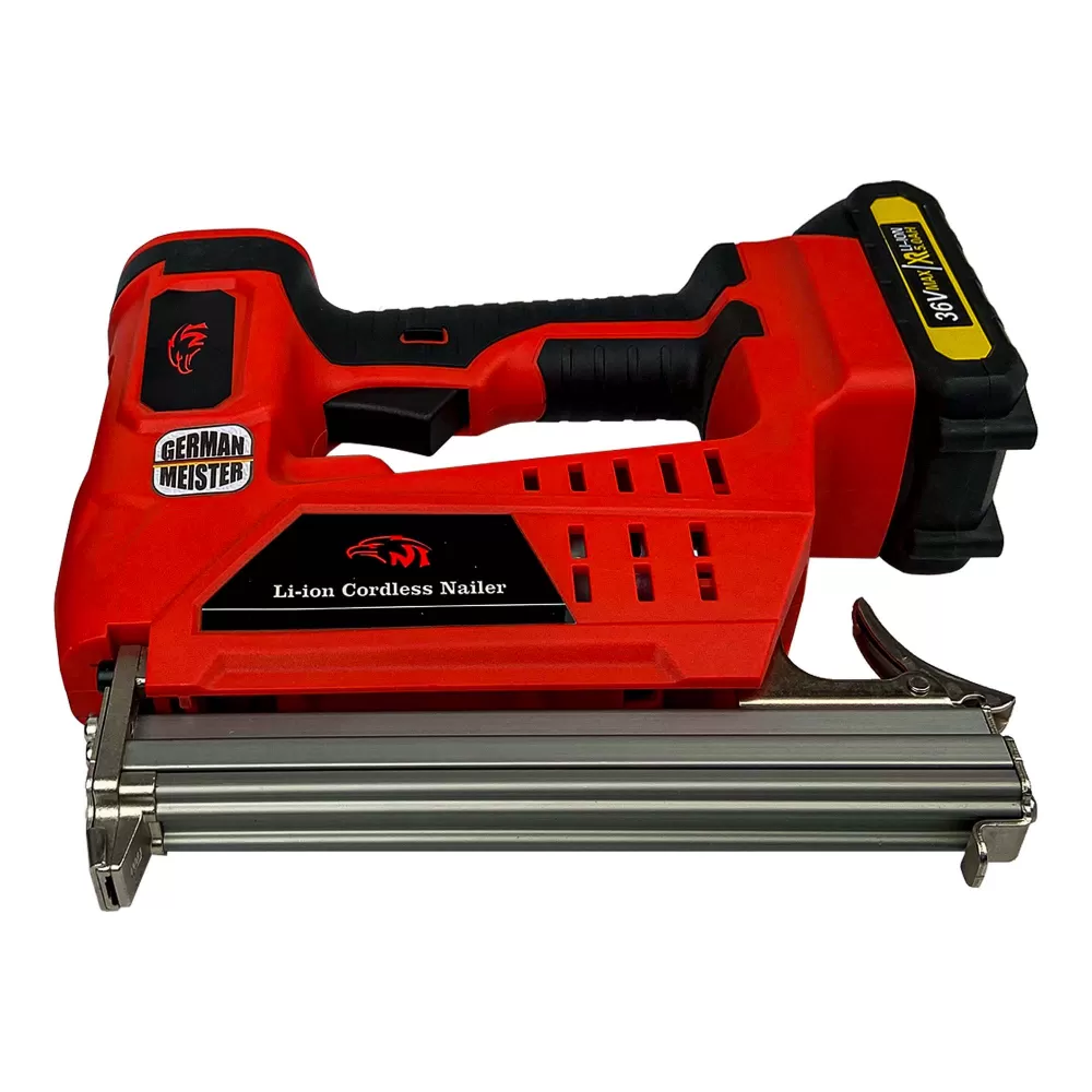 Capsator German Meister, 36V, 5Ah, cu 2 Acumulatori + 4 Seturi de capse [3]