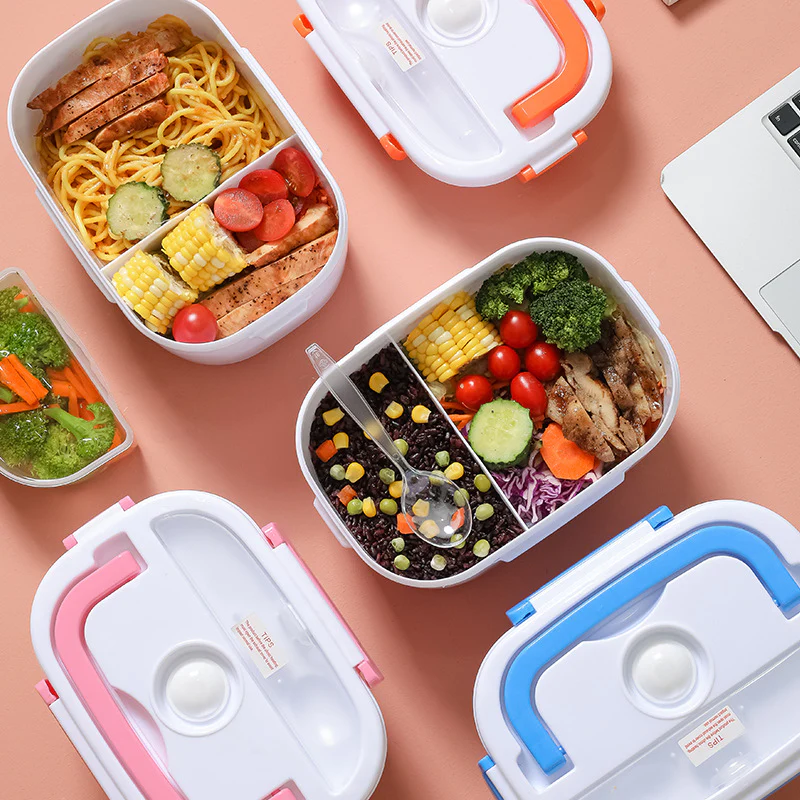 Caserola electrica pentru incalzire mancare, Lunchbox [5]