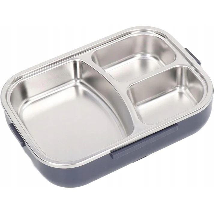 Caserola Electrica pentru Mancare la Pachet, 1.5L, din Inox, Incalzire 220V & 12V-24V, Portabila pentru Masina si Birou [10]