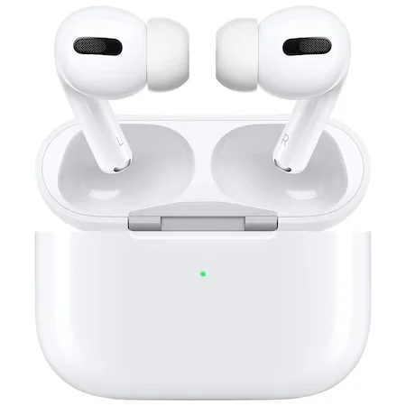 Casti Wireless Albe, Bluetooth V5.0+, Wi-Fi, Profesionale, 3D sound, Touch Control Senzor, Fast Charging