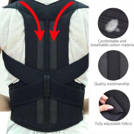 Centura corectoare spate pentru indreptarea coloanei [5]