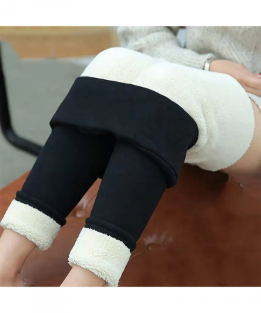 TOATE PRODUSELE - Colanti Dama Imblaniti Termo, Material gros, Negru