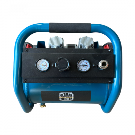 Compresor de aer German Meister cu 2 Acumulatori 128V 8AH, Putere 2800W, Capacitate 10L, 7.5 bar [6]