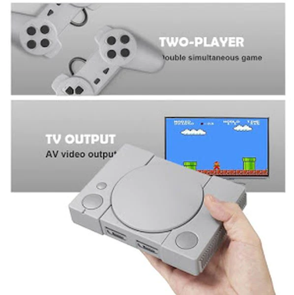 Consola de jocuri video cu joystick-uri incluse, +400 de jocuri preinstalate [2]