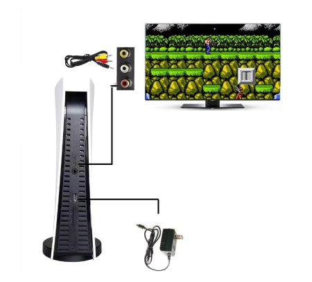 Consola de Jocuri Video DS5, 200 jocuri incluse, Super 8 BIT Game [5]