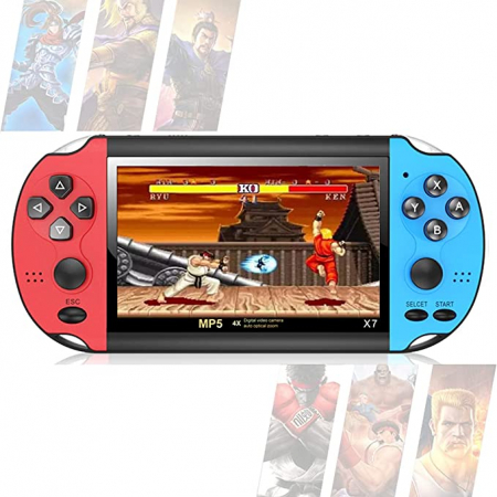 Consola jocuri portabila MP5, display 4.3 inch, TV-Out, 10000 jocuri [7]