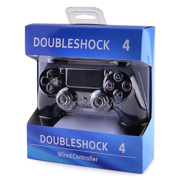 ELECTRONICE & GADGET - Controller Wireless pentru Playstation 4 cu vibratii, fara fir, Doubleshock