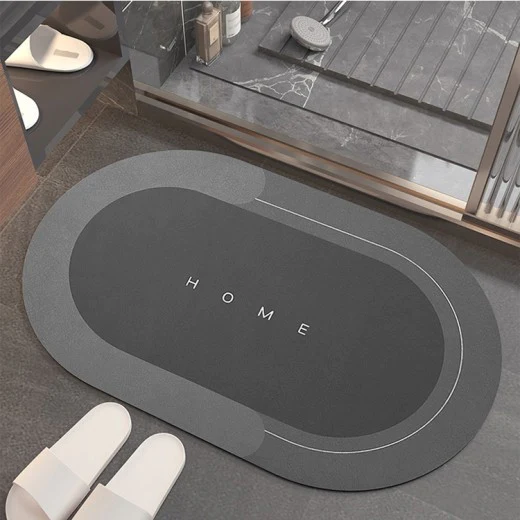 Covoras super absorbant pentru baie cu uscare rapida 58 cm [4]