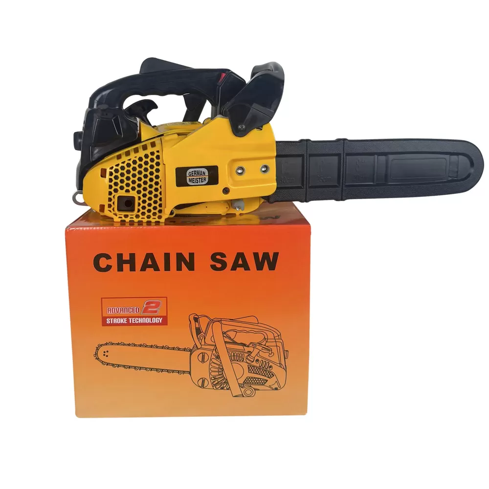 SCULE SI UNELTE - Drujba de mana pe benzina German Meister, 1.2 cp, pentru constructii, lama 12 inch, 25.4 cc
