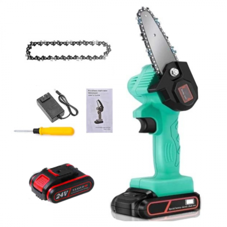 Drujba Fierastrau electric cu Acumulator 24V, lama 4 inch/10cm, fara fir