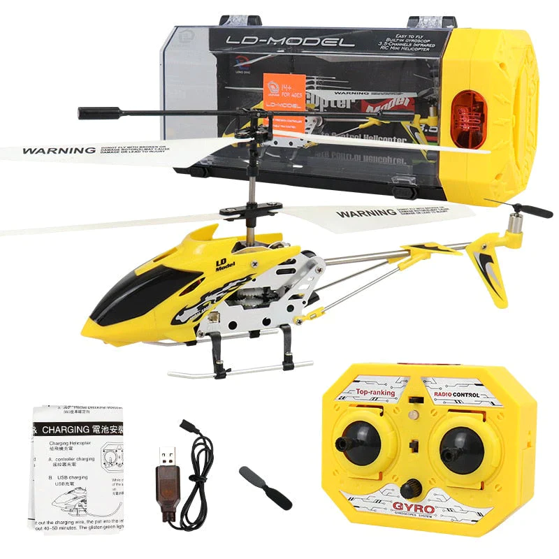 TOATE PRODUSELE - Elicopter cu telecomanda cu giroscop, rezistenta socuri