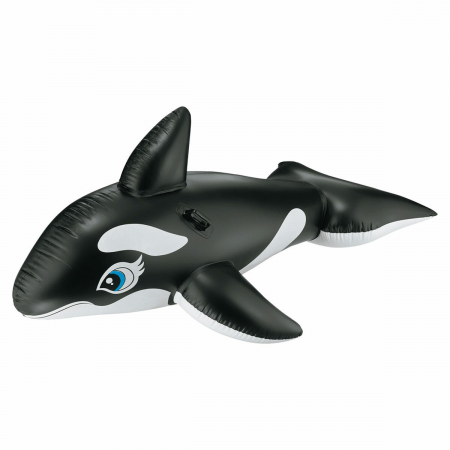 TOATE PRODUSELE - Figurina gonflabila tip colac, model balena, pentru plaja sau piscina, 193 x 119 cm