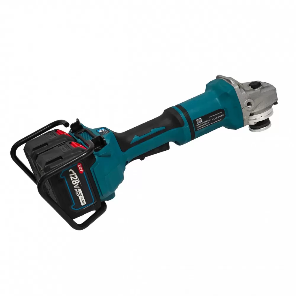 Flex Profesional cu 2 Acumulatori 128V 10Ah, Polizor Unghiular, Disc 230 mm, Putere Mare de Taiere si Slefuire [2]