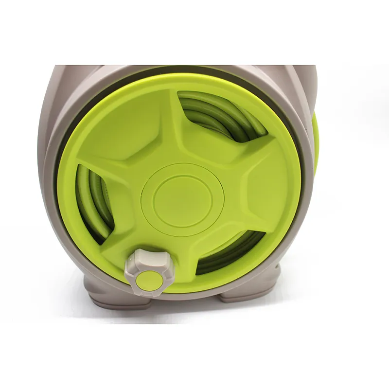 Furtun cu Tambur Profesional 10m / 15m cu pistol de stropit, 6 moduri de stropire, pentru gradina [3]