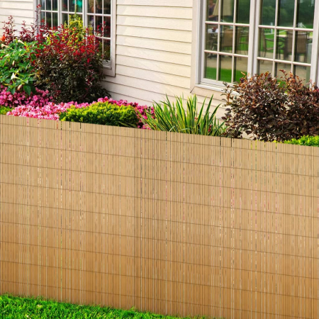 TOATE PRODUSELE - Gard de gradina din trestie 300 x 150 cm