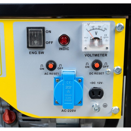 Generator curent pe benzina SWAT 1500W, dimensiuni mici, 3CP, priza 220V si 12V [5]