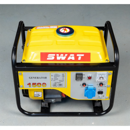 TOATE PRODUSELE - Generator curent pe benzina SWAT 1500W, dimensiuni mici, 3CP, priza 220V si 12V