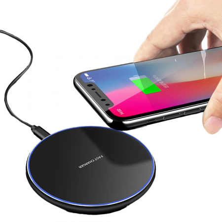 ELECTRONICE & GADGET - Incarcator Fast Charging Wireless universal pentru telefon sau tableta