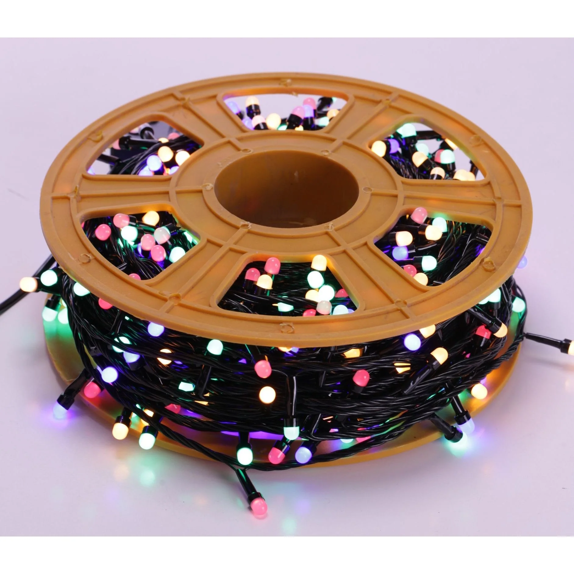 Instalatie de Craciun, tip liniara, pentru exterior, 600 led-uri, 100m, diverse culori [11]