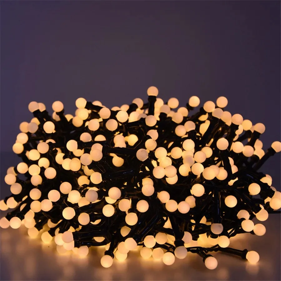 DECORATIUNI CRACIUN - Instalatie de Lumini cu 300 LED-uri RGB, 15m Lungime, cu Lumina Calda/Rece/Multicolora