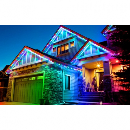 Instalatie Furtun luminos pe rola, led 100m, diverse culori [3]