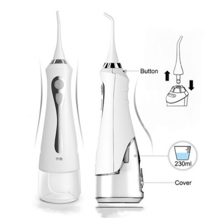 Irigator bucal cu 3 moduri de lucru, 1800 mAh, capacitate 230 ml [3]