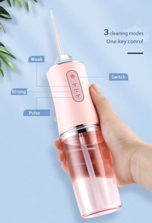 Irigator oral portabil, electric, cu rezervor de apa, reincarcabil [1]