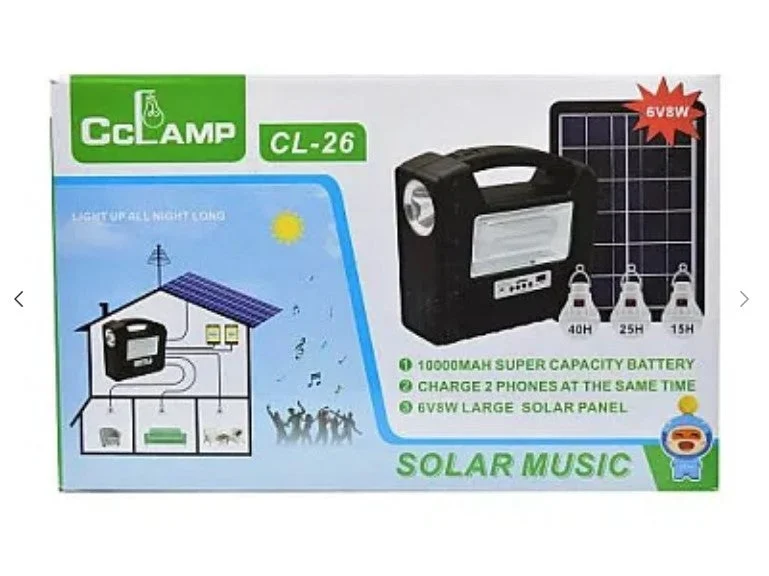 Kit panou solar CCLAMP CL-26 CU Radio si player mp3 [3]
