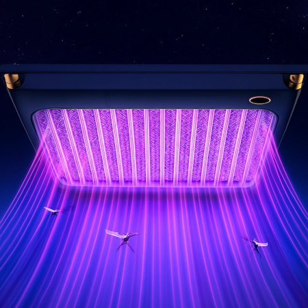 Lampa Anti Tantari UV Portabila 4000mAh, Incarcare Type-C, Silentioasa, Protectie IP54 [7]