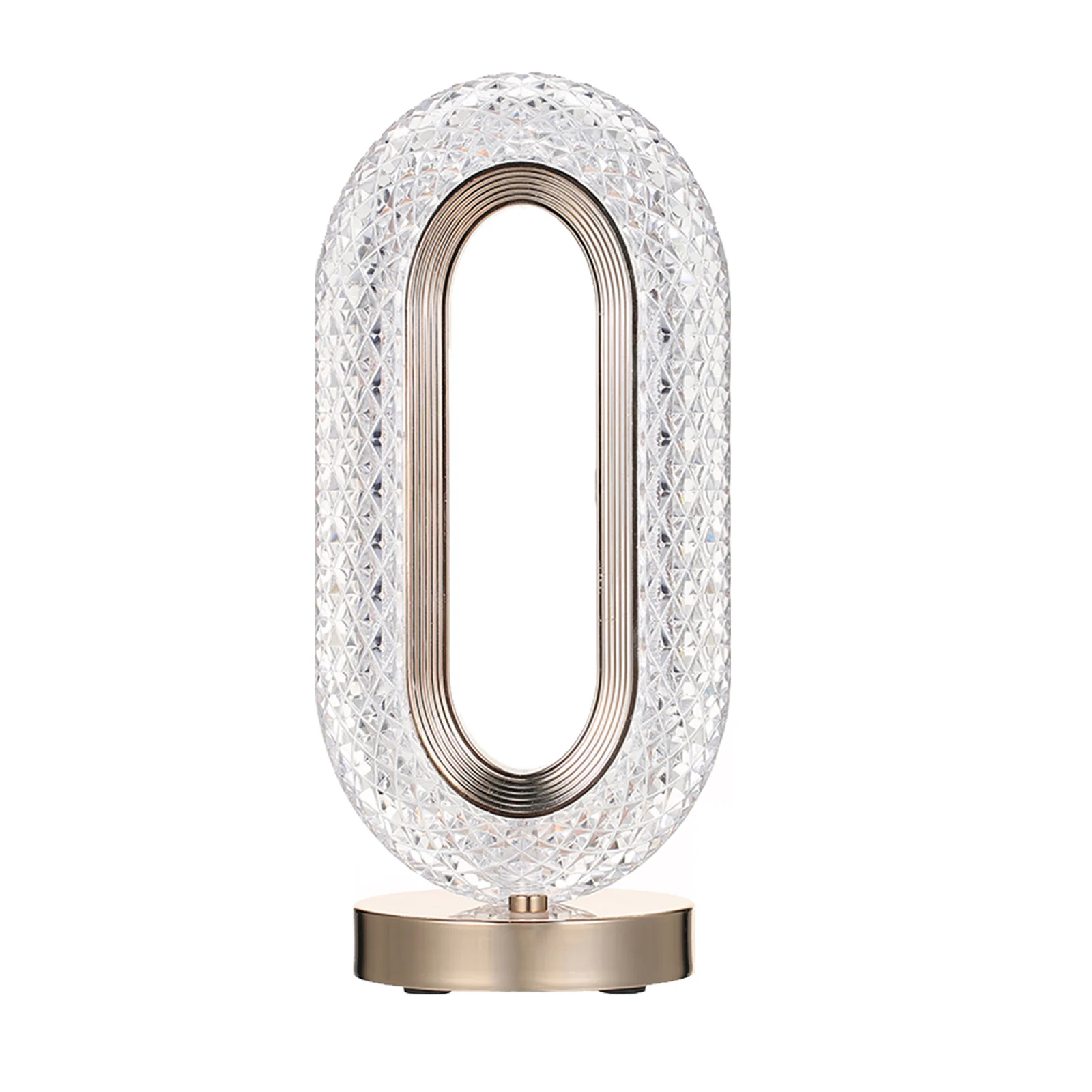 Lampa LED Decorativa cu Touch pentru masa cu 3 temperaturi de culoare, alb rece, alb cald, neutru, culoare auriu [10]
