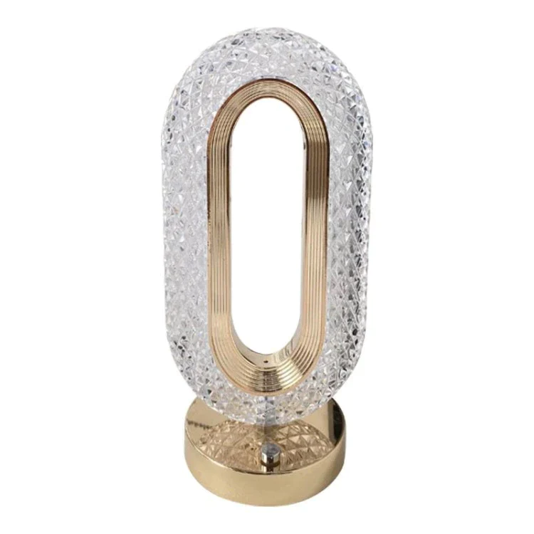 Lampa LED Decorativa cu Touch pentru masa cu 3 temperaturi de culoare, alb rece, alb cald, neutru, culoare auriu [13]