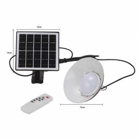 Lampa Solara cu Abajur si Telecomanda [6]