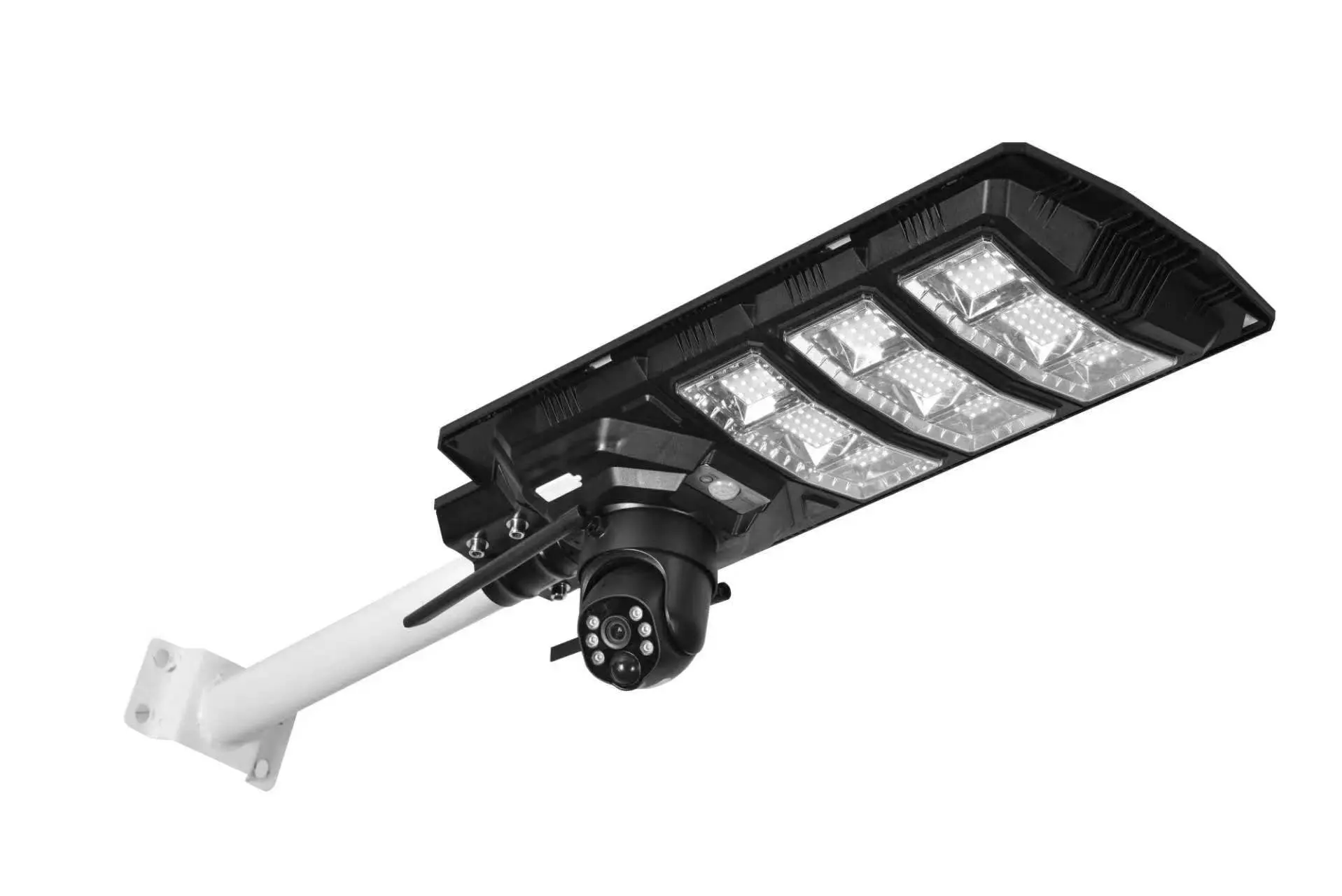 Lampa Solara 2 in 1 cu Camera 4G de Supraveghere Incorporata, Conexiune Cartela Sim, Senzor de Miscare, Infrarosu, Microfon si Difuzor, Rotativa [11]