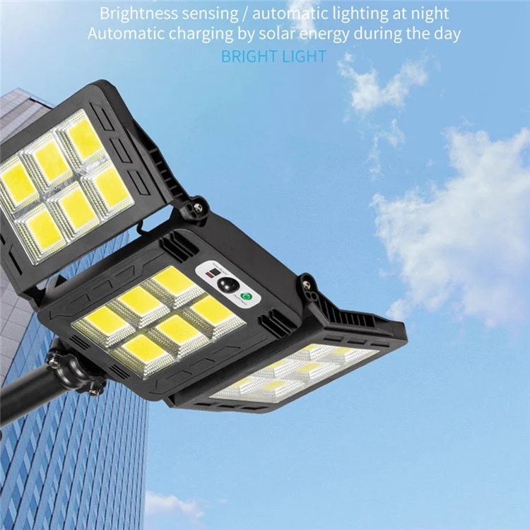 Lampa Solara Tripla cu Senzor de miscare si Telecomanda [3]