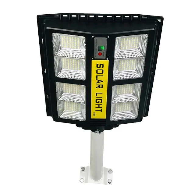 Lampa Stradala LED cu Panou Solar 300W, Telecomanda, IP65 [4]