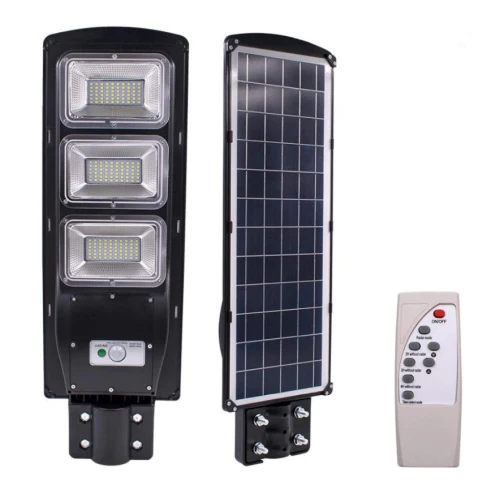 Lampa Stradala proiector Solar 200W cu Telecomanda si suport metalic [6]