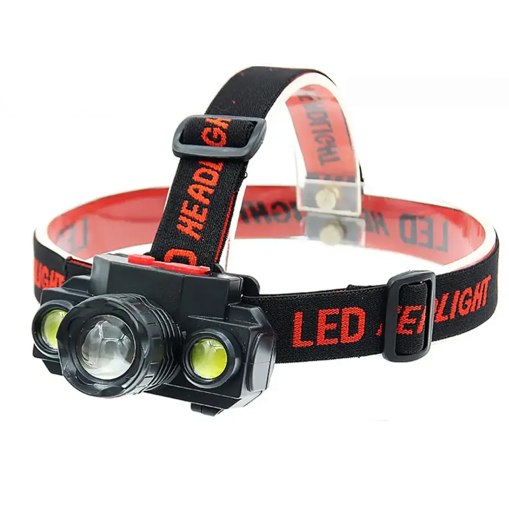 Lanterna frontala de cap cu 3 LED-uri KX-1805, 180 lumeni [9]
