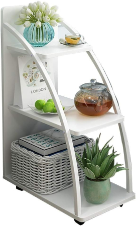 Masa Laterala pentru Canapea si Dormitor, tip Noptiera ingusta, Design Modern, Economisire Spatiu [6]