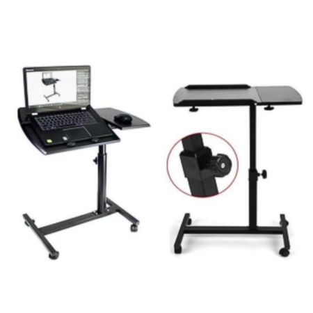 ARTICOLE CASA - Masa pentru Laptop, Reglabila pe Inaltime si Inclinare, Cadru Metalic, Ideala pentru Pat, Canapea, Birou