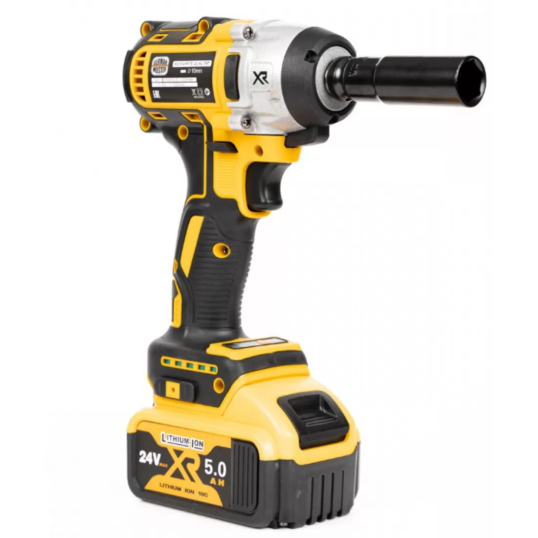 Masina de impact si insurubat 2 in 1 German Meister, 24V, 5Ah, 2 acumulatori, 2 tubulare [1]