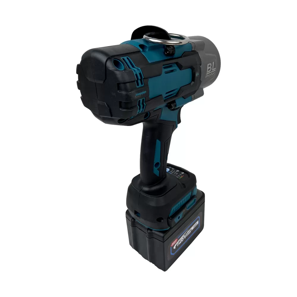 Masina de Insurubat cu Impact German Meister 2100 Nm, 3/4 Inch, 2 Acumulatori 128V 10Ah si Geanta Transpor [6]