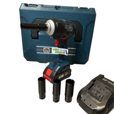 Masina de Insurubat cu Impact German Meister, cu 2 Acumulatori 36V 8Ah, Motor Brushless [2]