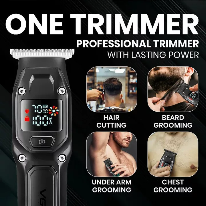 Masina de Tuns Contur VGR V964, Acumulator incorporat, afisaj LED, Profesionala [1]