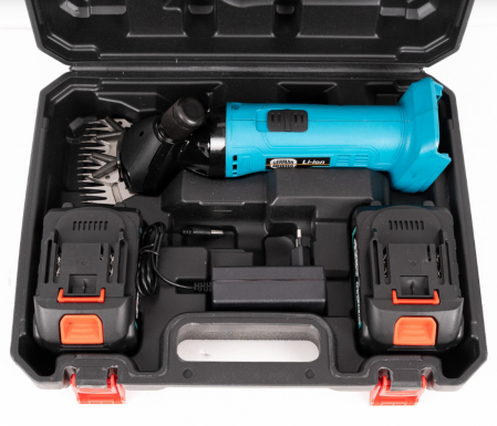 Masina de Tuns Oi cu 2 acumulatori 128V 8Ah, German Meister, viteza reglabila [1]